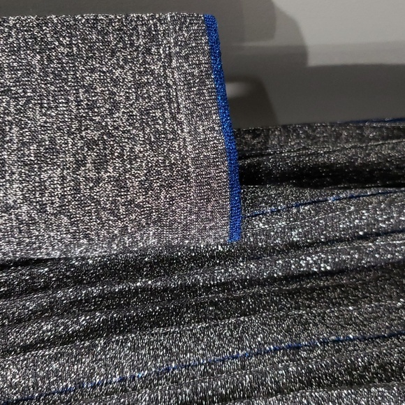 Ted Baker Noaleen Metallic Dress Sz 10  (Ted sz 4) - Picture 5 of 8